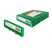 Шина "N" нулевая в изоляторе на DIN-рейку 6x9мм 15 групп инд. стикер  SQ0801-0184  TDM