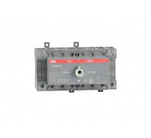 Реверсивный рубильник OT80F4C до 80А 4-полюсный для установки на DIN-рейку или монтажную плату (без ручки)  1SCA105418R1001  ABB