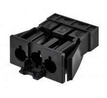 Simon Connect Коннектор "папа", 3-х проводный, СБСП, безвинтовое соединение, графит  CR0002-14  Simon