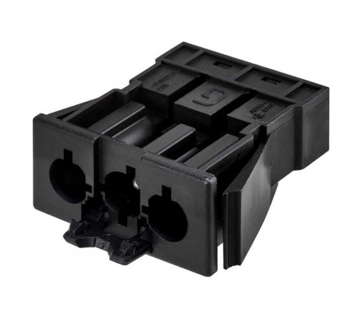 Simon Connect Коннектор "папа", 3-х проводный, СБСП, безвинтовое соединение, графит  CR0002-14  Simon