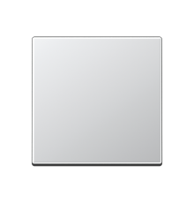 Одинарная клавиша для балансирных механизмов выключателей (кнопок), в комплекте с AS90HP (крепежный элемент), возможно IP44; дюропласт; алюминий; A500