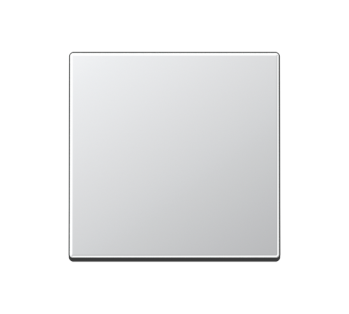 Одинарная клавиша для балансирных механизмов выключателей (кнопок), в комплекте с AS90HP (крепежный элемент), возможно IP44; дюропласт; алюминий; A500