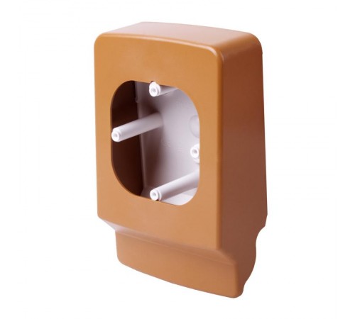 Коробка ЭУИ для кабельных каналов PNLP 35 2Z (SD) (Цвет Светлое дерево)  PNLP 35 2Z_SD  Kopos