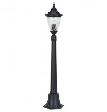 Светильник садово-парковый PL586 столб 60W 230V E27, черный  41167  Feron