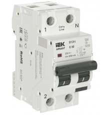 ARMAT Автоматический выключатель дифференциального тока B10N 1P+NP C32 300мА тип A (36мм)  AR-B10N-1N-C032A300  IEK