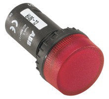 Лампа CL-502R красная со встроенным светодиодом 24В AC/DC  1SFA619402R5021  ABB