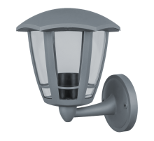 Светильник садово-парковый NOF-P04-GR-IP44-E27 (6 граней серый)  80461   Navigator