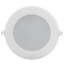 Светильник светодиодный встраиваемый ДВО 1714 белый круг 12Вт 4000К IP40  LDVO0-1714-12-4000-K01  IEK