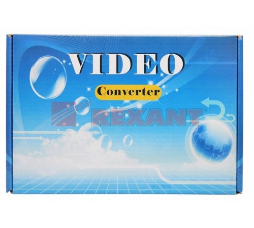 Конвертер BNC + S-video на VGA  17-6910  REXANT