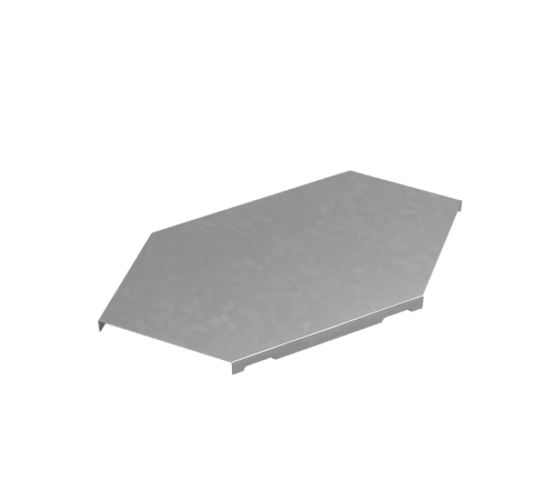 Крышка горизонт. угла 90 гр. 100 мм "ПЛЮС" HD  KGLplus90-100 HD   КМ-профиль