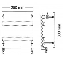 Панель под установку клеммиков  ED92KA  ABB