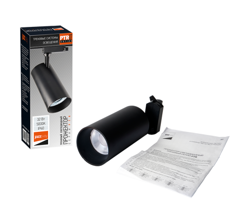 Светильник светодиодный трековый PTR 0732 32w 5000K 24° BL (чёрный) IP40  .5041257  Jazzway