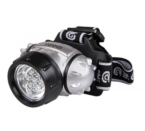 Фонарь светодиодный налобный H1-L07 налобн., 7 LED, 3xAAA, 4 режима  .5027473  ФАZА