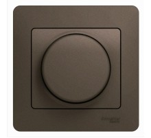 Glossa Шоколад Светорегулятор (диммер) поворотный, 300Вт (в сборе)  GSL000834  SE