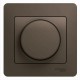 Glossa Шоколад Светорегулятор (диммер) поворотный, 300Вт (в сборе)  GSL000834  SE