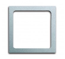 Плата центральная (накладка) для механизма светоиндикатора 2062 U, серия solo/future, цвет серебристо-алюминиевый  1731-0-1950   2CKA001731A1950  A