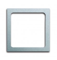 Плата центральная (накладка) для механизма светоиндикатора 2062 U, серия solo/future, цвет серебристо-алюминиевый  1731-0-1950   2CKA001731A1950  A