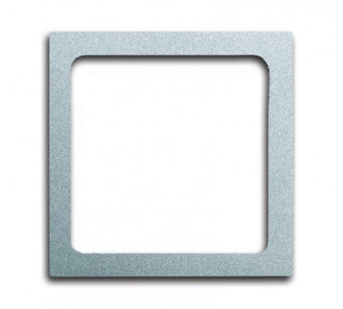 Плата центральная (накладка) для механизма светоиндикатора 2062 U, серия solo/future, цвет серебристо-алюминиевый  1731-0-1950   2CKA001731A1950  A