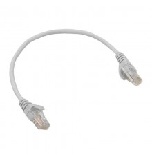 Патч-корд TERACOM PRO Cat.5E неэкранированный UTP оболочка LSZH серый (0,2м)  TRP-5EUTP-LSH-02M-GY  EKF