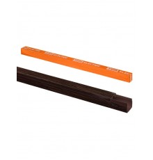 Кабель-канал 12х12 (12 шт по 1 м) "ЭКО" 3D венге (розн.упак.)  SQ0402-4401  TDM