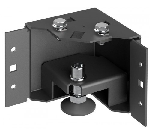 ITK by ZPAS Уголок цоколя h=100мм регул. черн. (4шт/компл)  ZP-BC05-B1-01  ITK