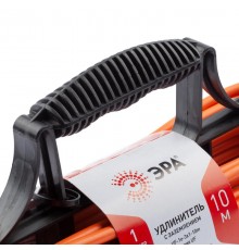 Удлинитель силовой UFx-1e-3x1-10m на рамке с заземлением 1 розетка 10м ПВС 3х1мм2  Б0048665  ЭРА