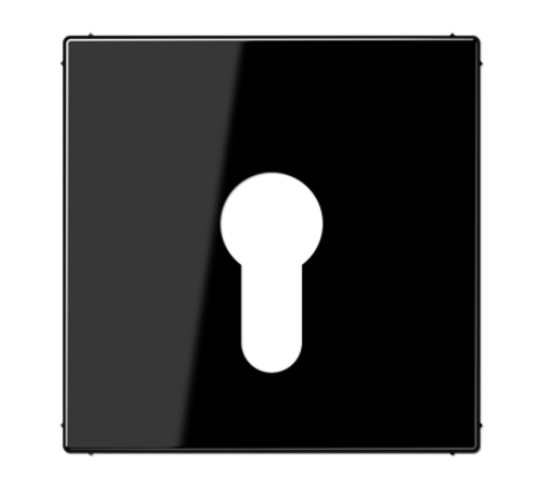 Крышка к выключателю для замочного механизма; чёрная  LS925SW  Jung