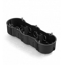 Коробка установочная 3-местная,212х70х45мм для скрытого монтажа в кирпичных стенах (с саморезами)  8810007  CHINT