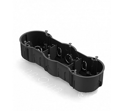 Коробка установочная 3-местная,212х70х45мм для скрытого монтажа в кирпичных стенах (с саморезами)  8810007  CHINT