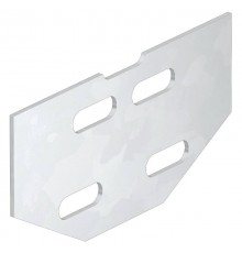 Соединитель для кабельного лотка с высотой боковой стенки 60 мм, вертикальный 60° (RLVKV 60 FS)  6067101  OBO Bettermann