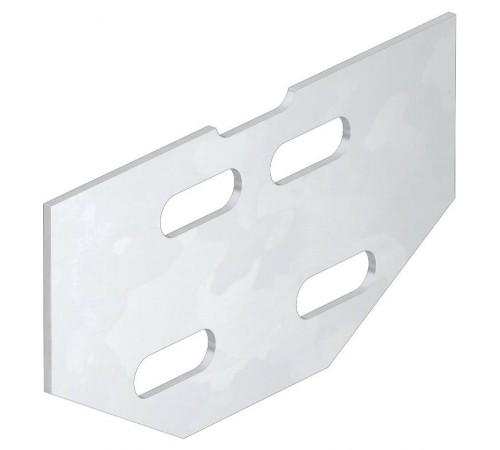 Соединитель для кабельного лотка с высотой боковой стенки 60 мм, вертикальный 60° (RLVKV 60 FS)  6067101  OBO Bettermann