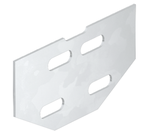 Соединитель для кабельного лотка с высотой боковой стенки 60 мм, вертикальный 60° (RLVKV 60 FS)  6067101  OBO Bettermann