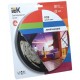 Лента светодиодная LSR-3528RGB54-eco 4,8Вт 12В RGB IP65 5м  LSR1-3-054-65-1-05  IEK