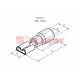 Клемма плоская изолированная гнездо 3.8 мм 1.5-2.5 мм (РПи-м 2.5-(2.8)/РПИм 2-250)  08-0431  REXANT