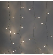 Садовая гирлянда ERASF22-41 на солнечной батарее Занавес 1,5*1,5 метра, 192 LED  Б0053372  ЭРА