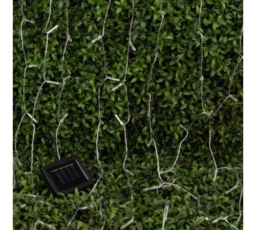 Садовая гирлянда ERASF22-41 на солнечной батарее Занавес 1,5*1,5 метра, 192 LED  Б0053372  ЭРА