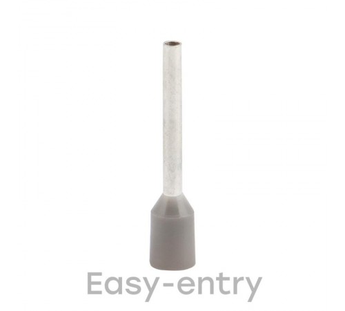 Наконечник штыревой втулочный НШвИ 0,75-12 (50шт.) EKF   nhvi-0.75-12   EKF