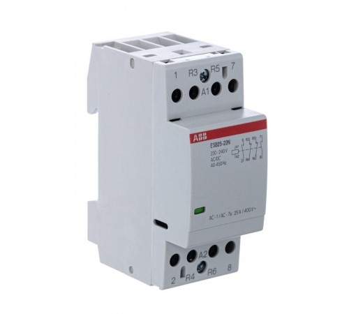 Контактор ESB25-22N-06 модульный (25А АС-1, 2НО+2НЗ), катушка 230В AC/DC  1SAE231111R0622  ABB