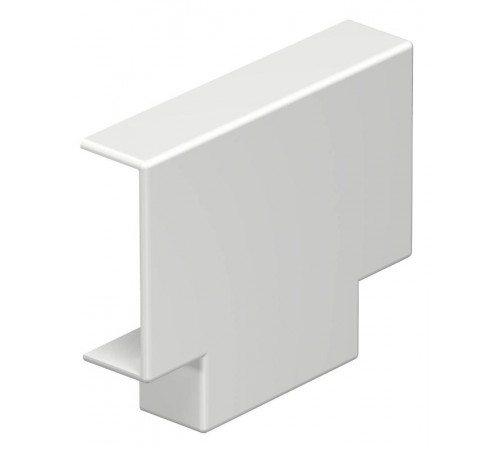 Крышка T-образной секции кабельного канала WDK 10x30 мм (ПВХ,белый) (WDK HT10030RW)  6154123  OBO Bettermann