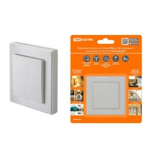 Радиовыключатель настенный РВ1 (1 клав.) для беспроводного управления нагрузкой "Уютный дом"  SQ1508-0214  TDM