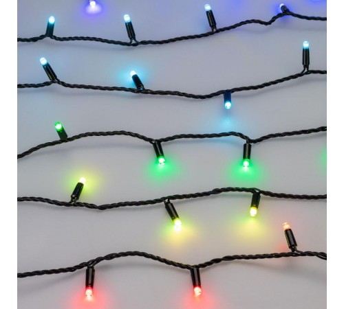 Светодиодная гирлянда ARD-STRING-CLASSIC-10000-BLACK-95LED-LIVE RGBW-DMX (24V, 10W) (Ardecoled, IP65)  031743  Arlight
