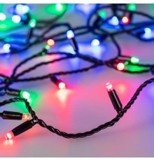 Светодиодная гирлянда ARD-STRING-CLASSIC-10000-BLACK-100LED-LIVE RGB-DMX (24V, 10W) (Ardecoled, IP65)  031742  Arlight