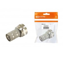 Штекер F RG6, инд. упаковка   SQ1809-0005  TDM