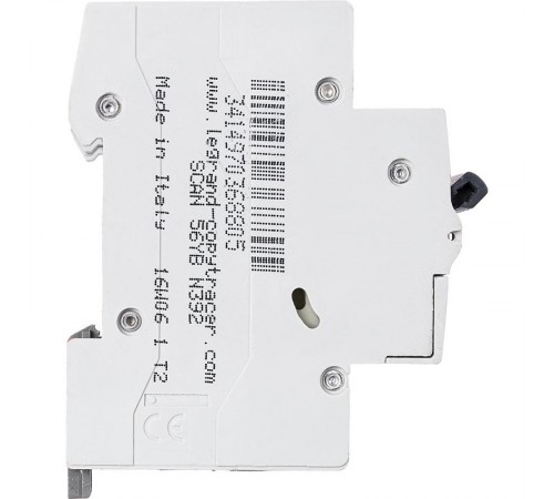 Выключатель автоматический двухполюсный RX3 4500 20А C 4,5кА  419698  Legrand