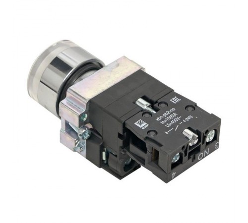 Кнопка BA21 с подстветкой 230В белая NO PROxima  xb2-bw21-230  EKF