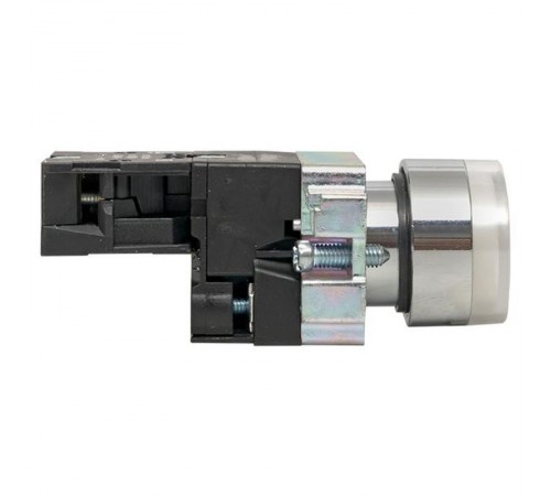 Кнопка BA21 с подстветкой 230В белая NO PROxima  xb2-bw21-230  EKF