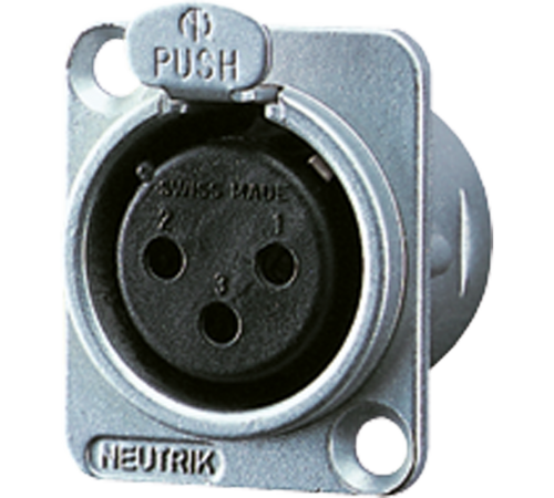 Разъем совместимый в универсальном корпусе; гнездо  CXLR-D  Jung