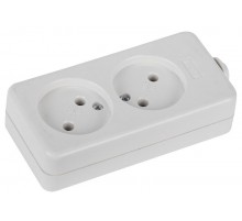 Колодка K-2 2гн, без зазeмл (10/40/2880) Б0003474  ЭРА