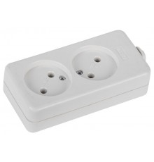 Колодка K-2 2гн, без зазeмл (10/40/2880) Б0003474  ЭРА