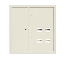 Щит этажный 4 кв. слаботочка слева RAL9002 (1000х950х150)  PROxima mb29-v-4z-ral9002 EKF